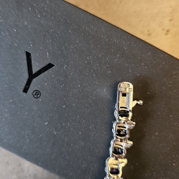 Kay Sapphire and Sterling silver bracelet - Picture 6 of 7